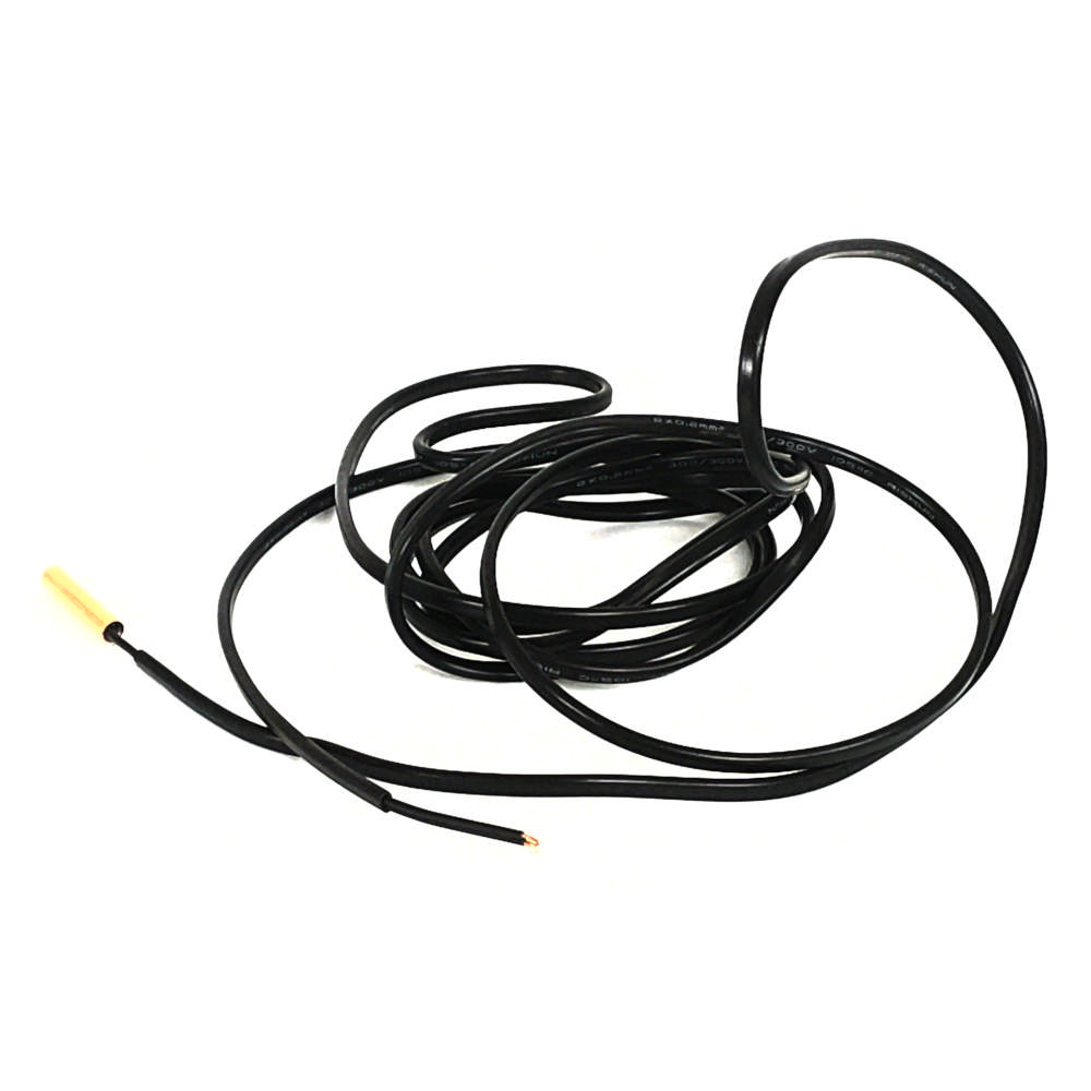 Temperaturføler m. metalnæse, 2600 mm kabel