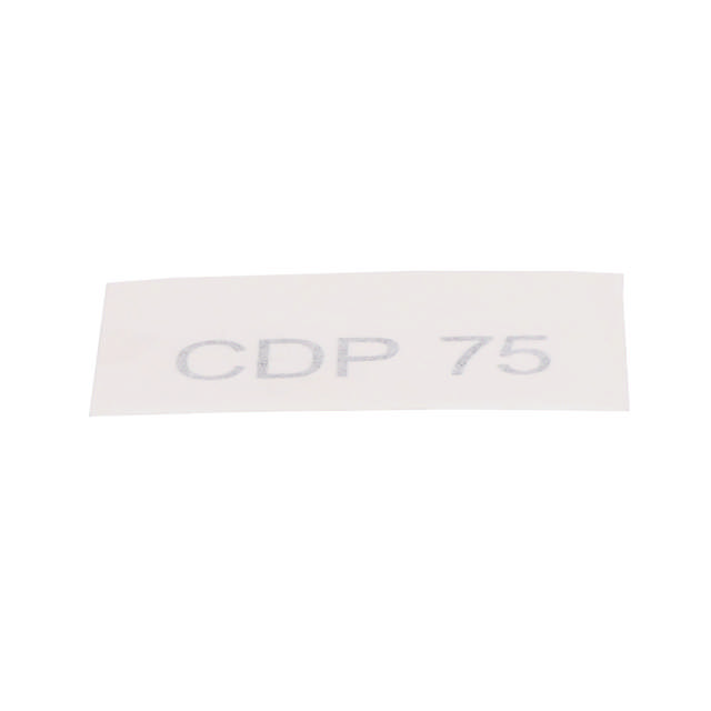 Plastic label, transfer label CDP 75