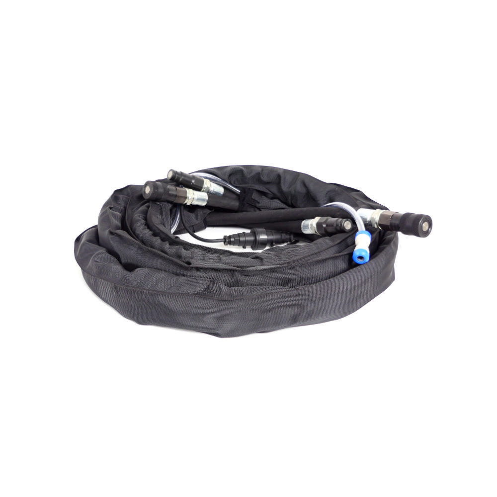 Connecting hose, 5m, FFC, black couplers