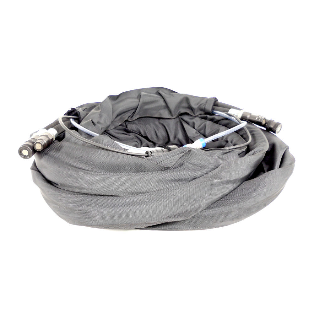 Connecting hose, 10m, FFC, black couplers