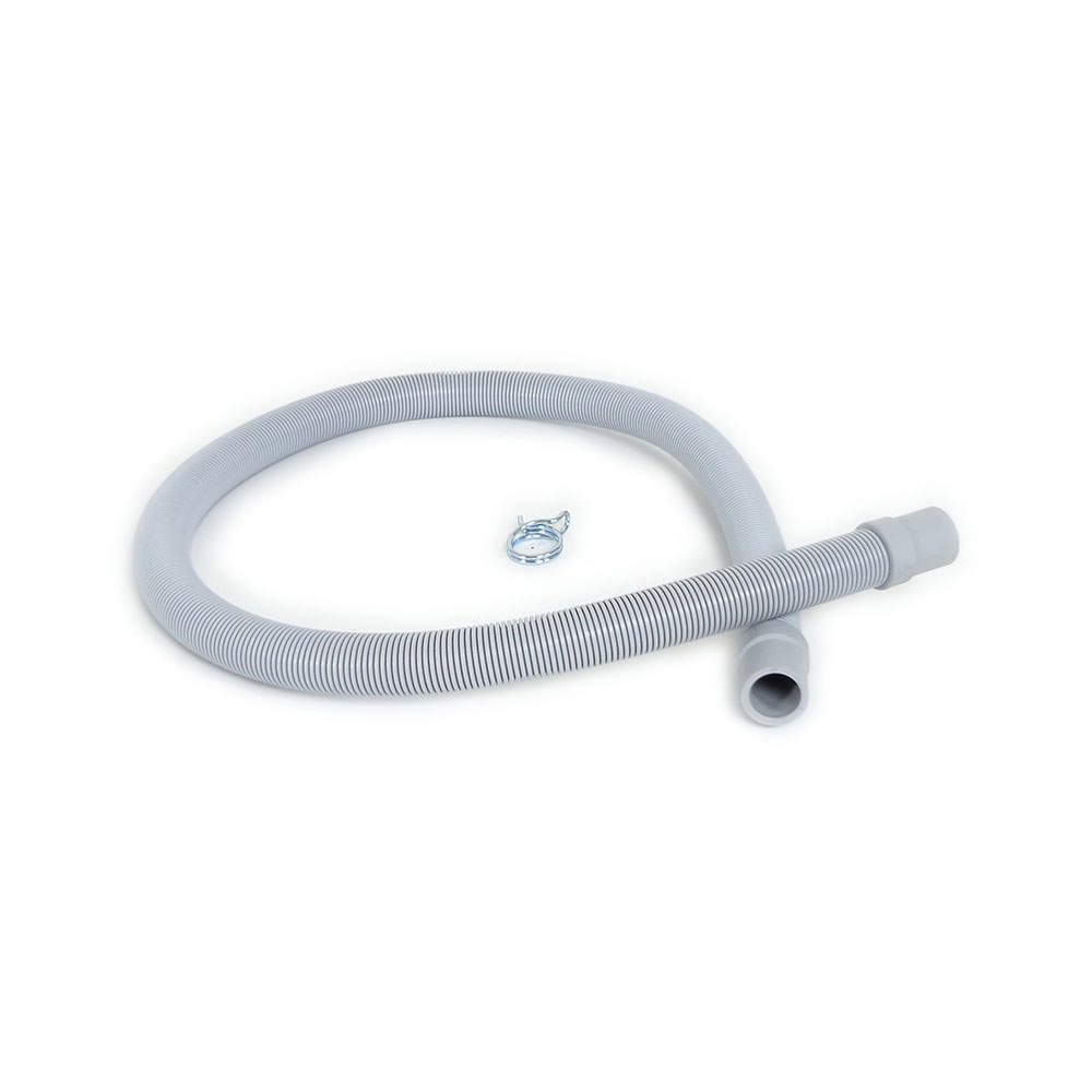 Slange, rør-kit med 1m rør og 1 stk. slangeklemme