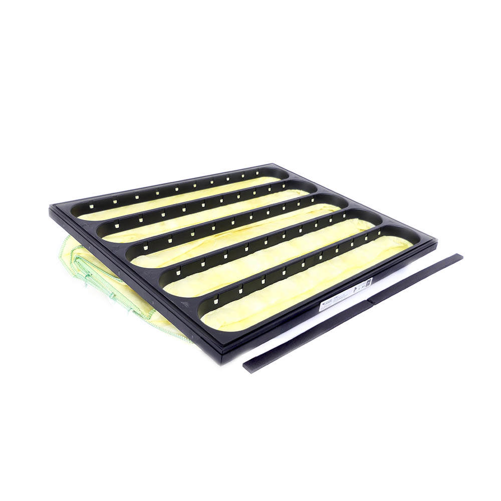 Posefilter, M5, 490 x 592 x 370-05-25, plastramme/glasfiber
