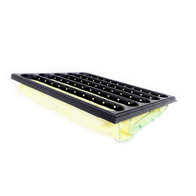 Posefilter, M5, 490 x 592 x 370-05-25, plastramme/glasfiber