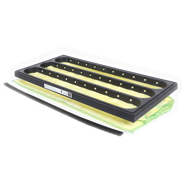 Beutelfilter, M5, 287 x 592 x 370-03-25, Plastikrahmen/Glasfaser